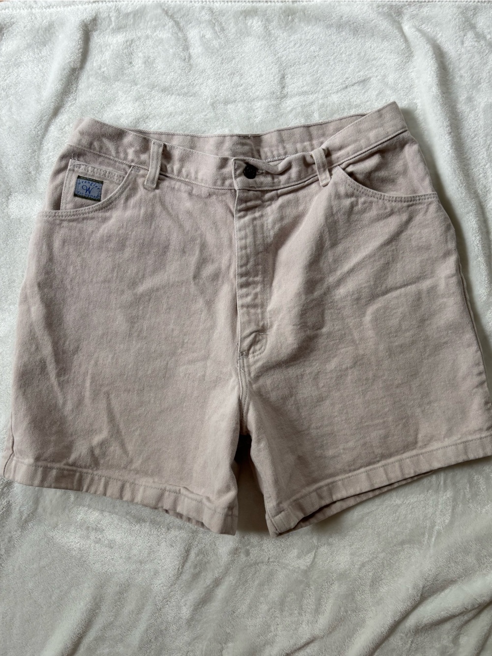 Vintage wranglers for her shorts